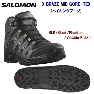 SALOMON T YV[Y SAebNX nCLOV[Y X BRAZE MID GORE-TEX(Y nCLOu[c) L47174800