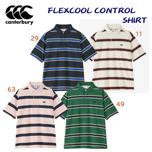 セール canterbury カンタベリー メンズウェア ポロシャツ ラガーシャツ フレックスクールコントロールシャツ(メンズ) RA34112