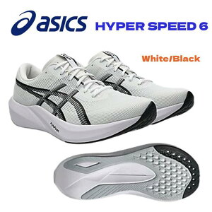 NEW asics �A�V�b�N�X �����Y�V���[�Y ���f�B�[�X�V���[�Y �����j���O�V���[�Y HYPER SPEED 6(���j�Z�b�N�X �����j���O�V���[�Y) 1013A237 �J���[�F100