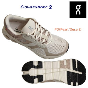 NEW on �I�� �����Y�V���[�Y �����j���O�V���[�Y Cloudrunner 2(�����Y �����j���O�V���[�Y) 3ME10144180 �J���[�FPearl/Desert