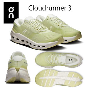 NEW on �I�� �����Y�V���[�Y �����j���O�V���[�Y Cloudrunner 3(�����Y �����j���O�V���[�Y) 3MG10074751 �J���[�FLinen/Ivory
