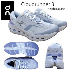 NEW on �I�� ���f�B�[�X�V���[�Y �����j���O�V���[�Y Cloudrunner 3(���f�B�[�X �����j���O�V���[�Y) 3WG10054674 �J���[�FHeather/Marsh