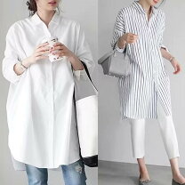 楽天市場】ロングシャツ 7分袖の通販