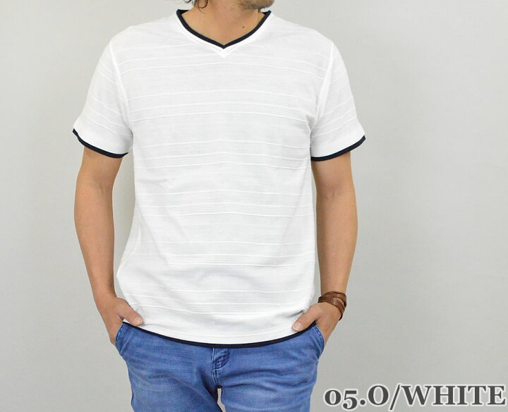 楽天市場 Tシャツ メンズ 半袖 無地 ジャガード Vネックtシャツ おしゃれ 重ね着風 Vネック ポリエステル コットン 綿 白 ピンク 紺 ホワイト ネイビー 半袖tシャツ カットソー メンズファッション トップス 春 夏 メール便 送料無料 アダマス ファッション 小物 楽天市場 Tシャツ メンズ 半袖 無地 ジャガード Vネックtシャツ おしゃれ 重ね着風 Vネック ポリエステル コットン 綿 白 ピンク 紺 ホワイト ネイビー 半袖tシャツ カットソー メンズファッション トップス 春 夏 メール便 送料無料 アダマス ファッション 小物