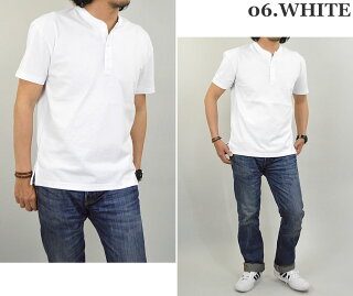 グッドウェア(GOODWEAR)Tシャツ半袖ヘンリーネック無地メンズカットソーusaコットン生地綿100%米綿上質コットン大きいサイズゆったりヘンリー父の日白Tシャツ黒Tシャツ白黒春夏アウトドアキャンプメール便送料無料mb