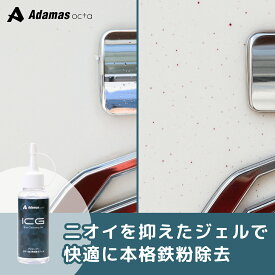 ICG 鉄粉除去ジェル 100ml 鉄粉 鉄粉除去 ジェル 密着 鉄粉クリーナー 鉄粉落とし 鉄粉取り てっぷん ホイールクリーナー アルミホイールクリーナー ボディ ザラザラ 付着物
