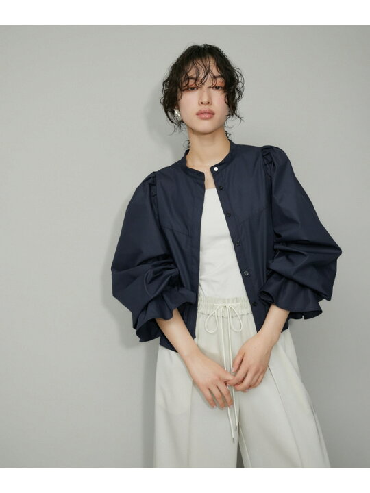 楽天市場】【WEB限定】スリーブコンシャスクロップドシャツ ADAM ET 