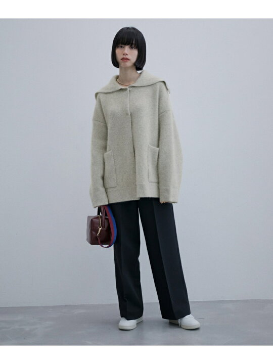 楽天市場】【SALE／20%OFF】ファーニットダブルフェイスカーディガン  
