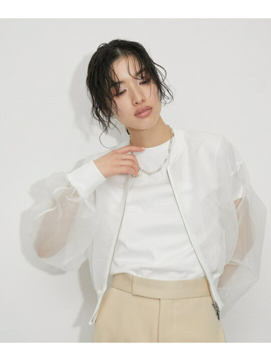 楽天市場】シアースウェットカーディガン ADAM ET ROPE 