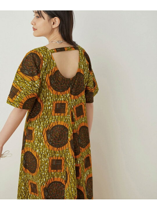 楽天市場】【SALE／60%OFF】アフリカンプリントワンピース ADAM ET 