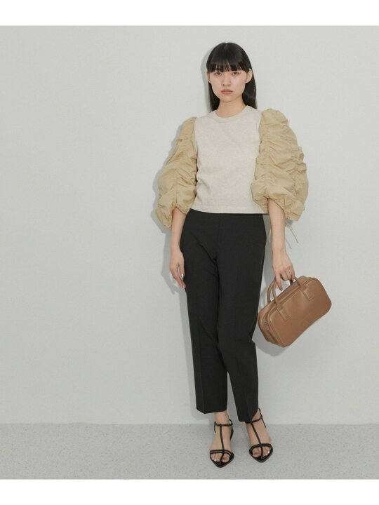 楽天市場】【SALE／40%OFF】ギャザースリーブTシャツ ADAM ET ROPE 
