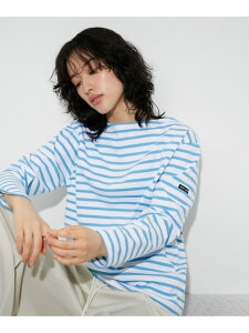 ySAINT JAMES for ADAM ET ROPE'zZgWF[XʒOUESSANT ADAM ET ROPE' FEMME A_Gy gbvX Jbg\[ETVc CG[ sN u[ lCr[yz[Rakuten Fashion]