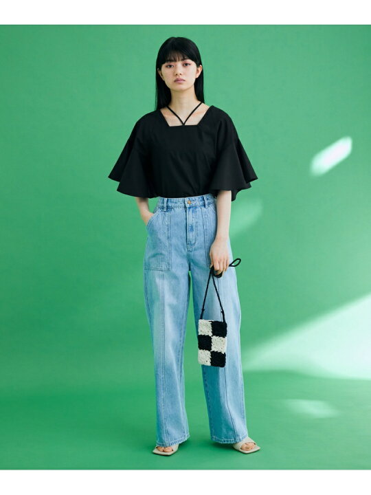 楽天市場】【SALE／70%OFF】クロスストラップブラウス ADAM ET ROPE 