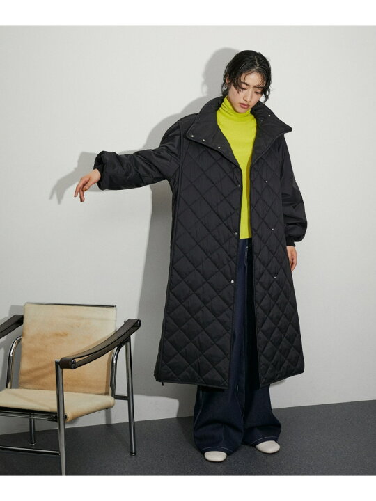 楽天市場】【SALE／40%OFF】スタンドネックキルティングコート ADAM ET 