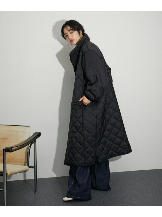 楽天市場】【SALE／40%OFF】スタンドネックキルティングコート ADAM ET 