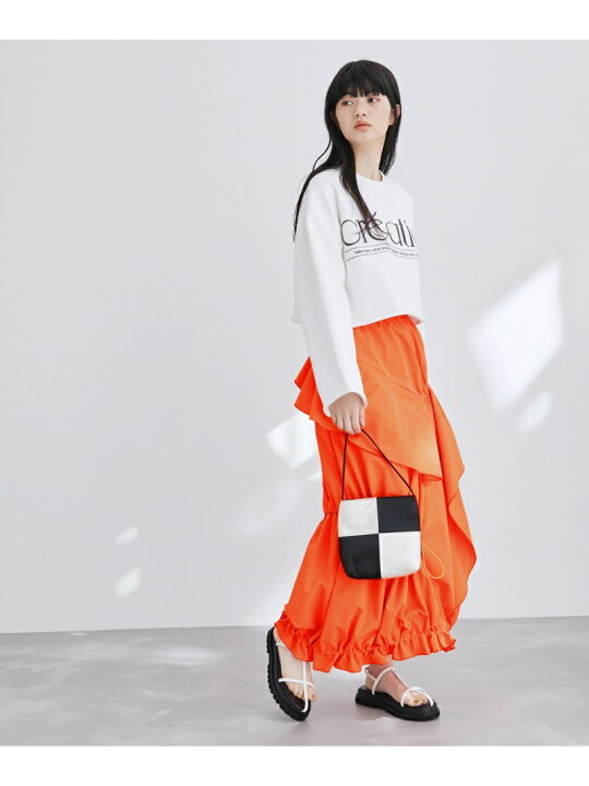楽天市場】【SALE／30%OFF】＜追加＞ドロストコクーンスカート ADAM ET  