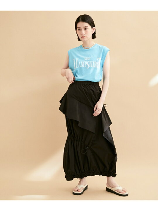 楽天市場】【SALE／30%OFF】＜追加＞ドロストコクーンスカート ADAM ET  