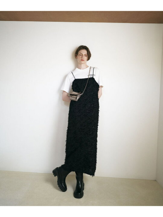 楽天市場】【SALE／40%OFF】ヘアリージャカードキャミワンピース ADAM  