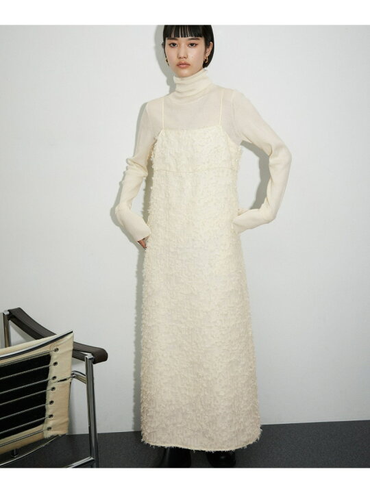 楽天市場】【SALE／40%OFF】ヘアリージャカードキャミワンピース ADAM 