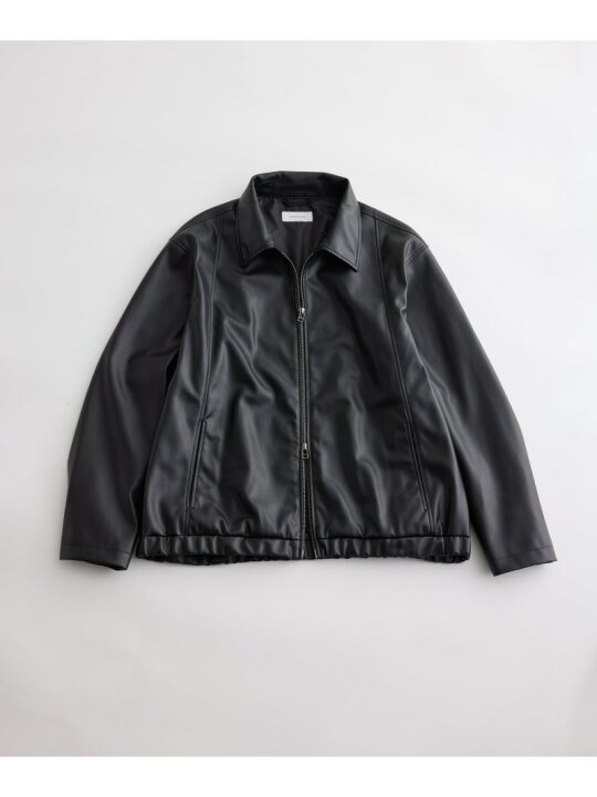 楽天市場】【SALE／60%OFF】リサイクル ポリエステル 合皮 ブルゾン 