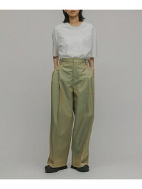 [PANTS]HIGHWAIST BAGGY CHINO PANTS M TO R アダムエロペ パンツ チノパンツ ベージュ ネイビー【先行予約】*【送料無料】[Rakuten Fashion]