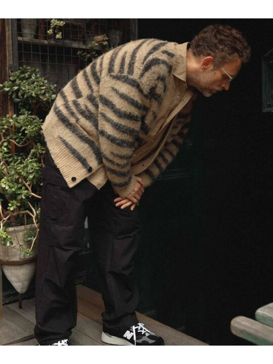 楽天市場】【WILD LIFE TAILOR】タイガーモヘヤ カーディガン WILD 