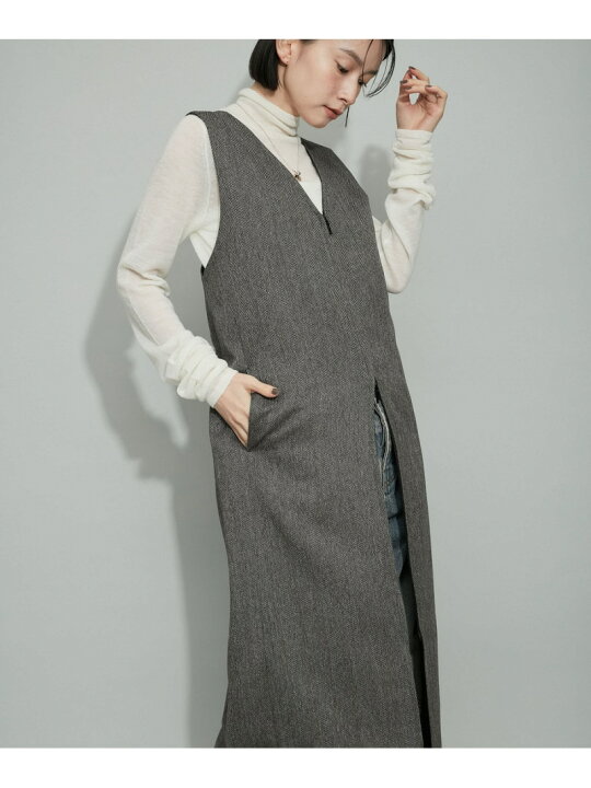 楽天市場】【SALE／40%OFF】ツイードジャンパースカート ADAM ET ROPE 