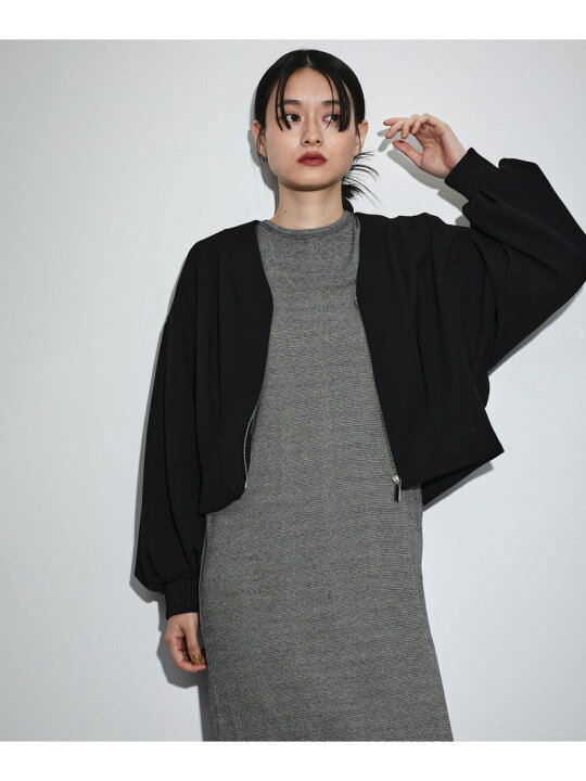 楽天市場】【SALE／60%OFF】【サステナブル】Vネックショートブルゾン 
