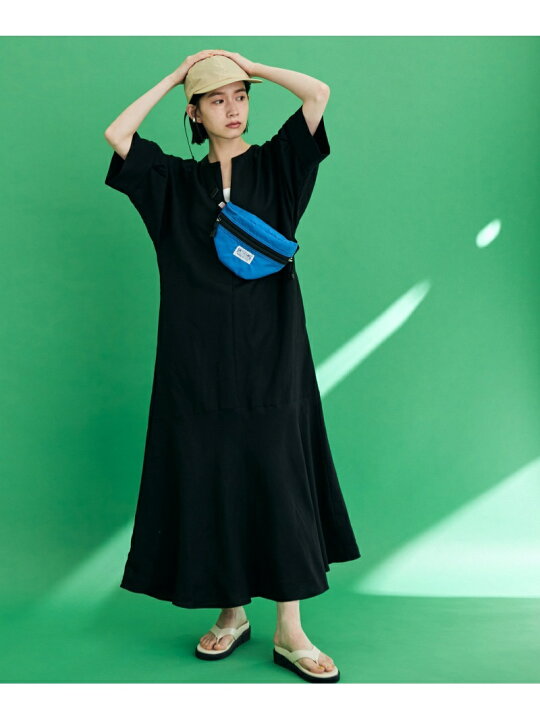 楽天市場 一部直営店舗 Web限定 リネンボリュームスリーブワンピース Adam Et Rope Femme アダムエロペ ワンピース ワンピースその他 ブラック ベージュ ブルー オレンジ 先行予約 送料無料 Rakuten Fashion Adam Et Rope