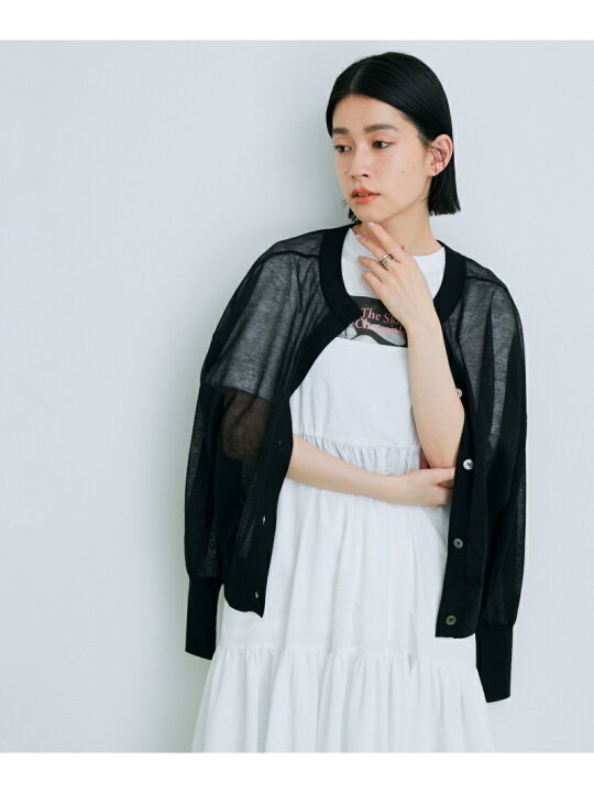 楽天市場】【SALE／40%OFF】＜追加＞【2WAY】シアーカーディガン ADAM 