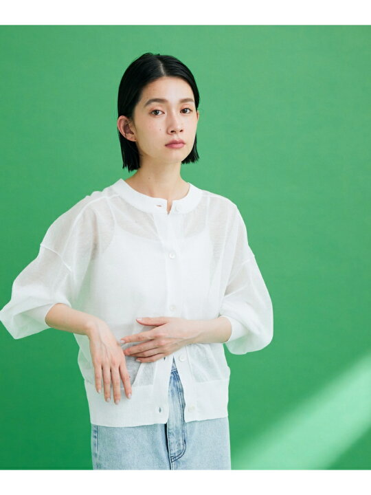 楽天市場】【SALE／40%OFF】＜追加＞【2WAY】シアーカーディガン ADAM 