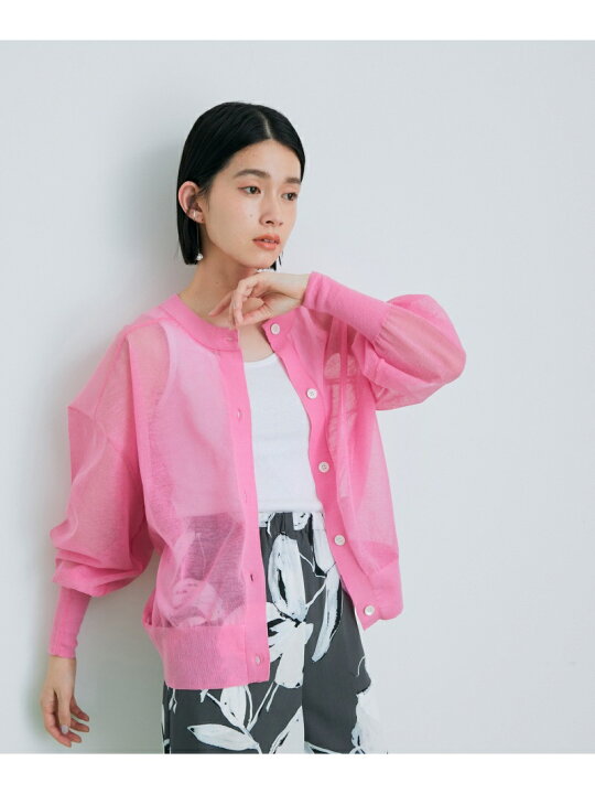 楽天市場】【SALE／40%OFF】＜追加＞【2WAY】シアーカーディガン ADAM 