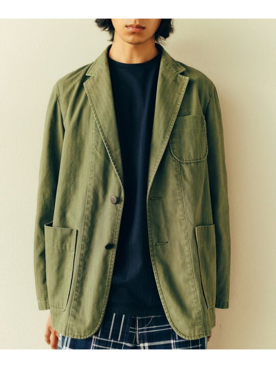 楽天市場】【SALE／65%OFF】ヘリンボーンツイル ワークブレザー 