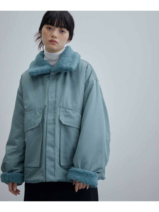 楽天市場】【SALE／30%OFF】オーバーサイズ リバーシブル ボアブルゾン 