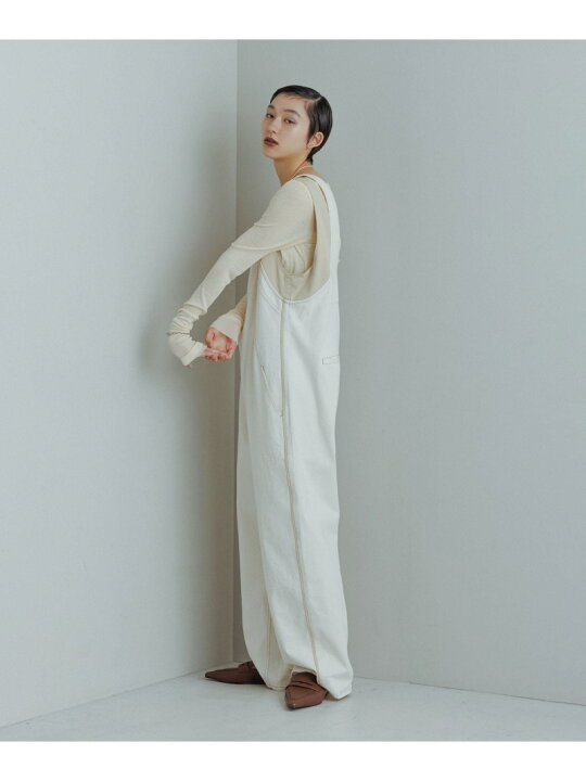 楽天市場】【SALE／40%OFF】【WEB限定】バイカラーサロペット ADAM ET 