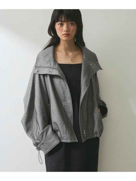 楽天市場】【SALE／60%OFF】【WEB限定】スタンドネックミドルブルゾン 