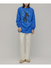 【Henri Matisse】M TO R別注 LONG SLEEVE T-SHIRTS M TO R アダムエロペ トップス カットソー・Tシャツ ブラック ホワイト ブルー【送料無料】[Rakuten Fashion]