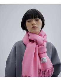 《22AW 新色追加》【THE INOUE BROTHERS for ADAM ET ROPE'】BRUSHED SCARF/UNISEX ADAM ET ROPE' HOMME アダムエロペ ファッション雑貨 マフラー・ストール・ネックウォーマー ブラック グレー ブラウン グリーン カーキ ブルー パープル ピン【送料無料】[Rakuten Fashion]