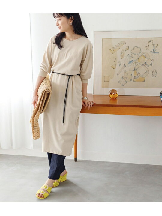 楽天市場 ベルトつき2wayラップワンピース Adam Et Rope アダムエロペ ワンピース ワンピースその他 ベージュ ブラック Rakuten Fashion Adam Et Rope