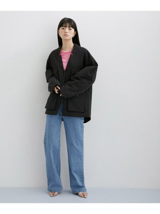 楽天市場】【SALE／60%OFF】【サステナブル】コクーンジャケット ADAM 