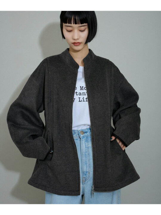 楽天市場】【SALE／50%OFF】【WEB限定】圧縮ペプラムブルゾン ADAM ET 