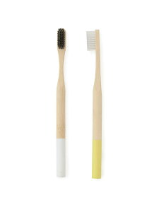bamboo tooth brush ADAM ET ROPE' FEMME �A�_���G���y �{�f�B�P�A�E�I�[�����P�A �I�[�����P�A �C�G���[ �u���b�N �p�[�v��[Rakuten Fashion]