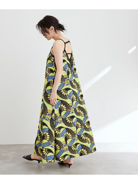 楽天市場 Sale 40 Off アフリカンプリントキャミワンピース Adam Et Rope Femme アダムエロペ ワンピース ドレス その他のワンピース ドレス オレンジ イエロー Rba E 送料無料 Rakuten Fashion Adam Et Rope