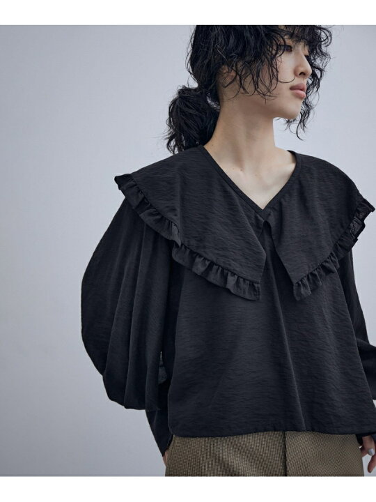 楽天市場】【SALE／20%OFF】ラッフルフリルブラウス ADAM ET ROPE 