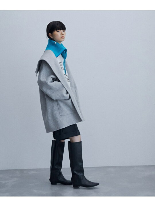 楽天市場】【SALE／40%OFF】ナロースクエアフラットロングブーツ ADAM 