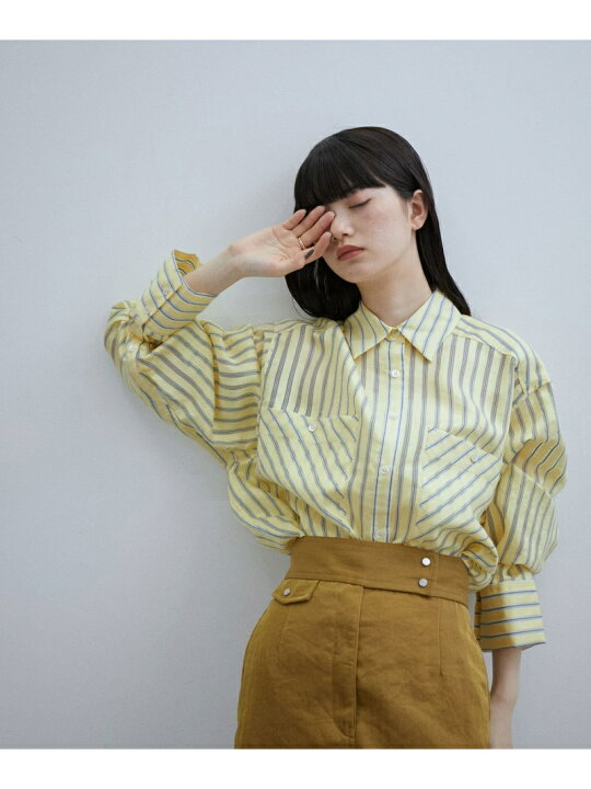 楽天市場】【SALE／50%OFF】MIXストライプオーバーシャツ ADAM ET ROPE 