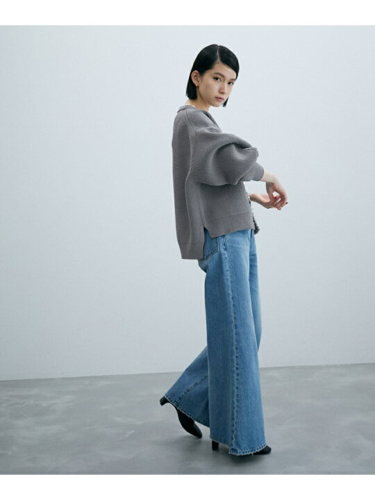 楽天市場】＜追加＞【サステナブル】パール付きカーディガン ADAM ET  