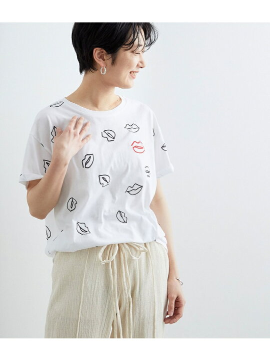 楽天市場】【SALE／50%OFF】【Etre Cecile】LIPSAO-OVR TEE ADAM ET 