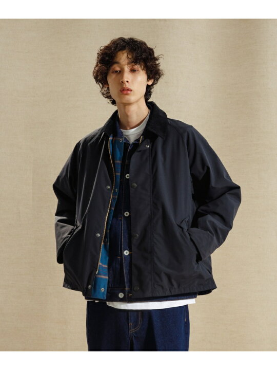 楽天市場】【BARBOUR/バブアー別注】TRANSPORT リバーシブルブルゾン 