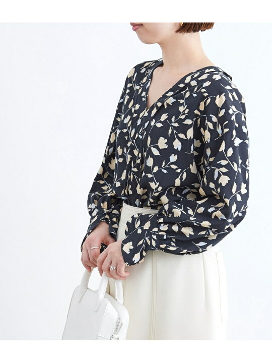 楽天市場】【SALE／70%OFF】Vネックフレアカフスブラウス ADAM ET ROPE 